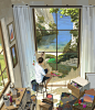 Daily sketch, Shin jong hun : "window painting"