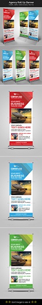 Agency Roll Up Banner - Signage Print Templates