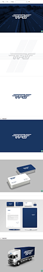 TPU运输和物流公司品牌形象设计 设计圈 拼图详情页 设计时代网-Powered by thinkdo3