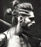 Men Braided Bun Hairstyles