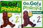 taobao酸果子美语：全新升级的自然拼读课程 《 Go Go Phonics 》 。是针对于5-10岁亚洲儿童量身打造的带电子白板课件的自然拼音专项训练教材。全套4个级别，能显著促进综合英语课程的学习。本价格为单一级别学生包价格（学生书+互动多媒体课件+练习册）。单级别158元