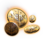 Nightium : Nightium can be used to purchase various items in the Store and upgrade Aurorians. Coins issued by Lumopolis. Bright and in abundance, they're recognized and traded throughout the continent.