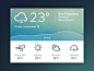 Weather widget