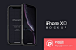 苹果iPhoneXS XR mockup预览模型素材组  - PS饭团网psefan.com