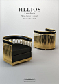 Hélios Armchair - Designer Monzer Hammoud