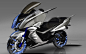 宝马Concept C概念摩托车