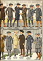欧洲复古制服校服，小男孩的衣服，水手服，海军服，制服，条纹西装，贝雷帽鸭舌帽，可爱小正太，小绅士