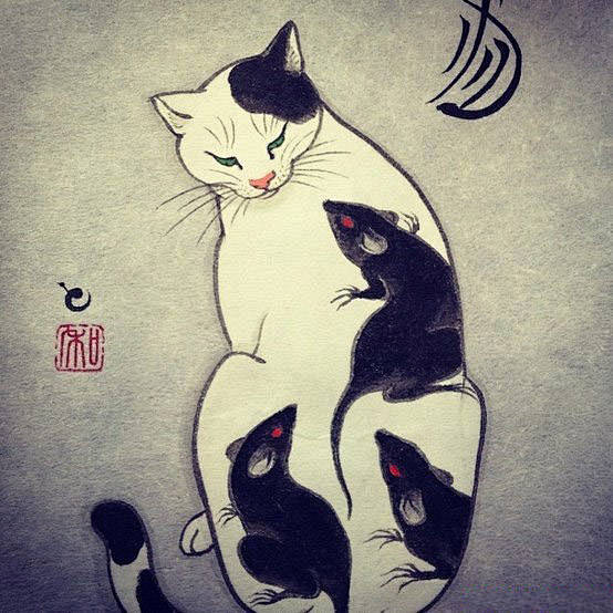 猫9
     日裔艺术家Kazuaki...