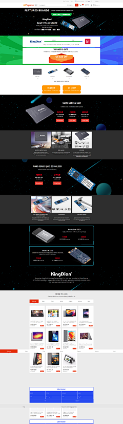 小语言-ZIZI采集到Aliexpress首页专题页活动页