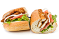 Royalty-free Image: Chicken Milanese Sandwich