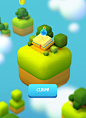 Jump'n'Slash : Environment assets, splash screen and UI for mobile project