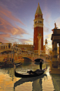 [] 因水而生，因水而美，因水而兴，这就是水上都市威尼斯，世界上唯一没有汽车的城市。