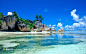 塞舌尔海岛自然风景 