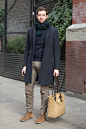 J.Crew Black Coat