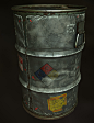 Dumb toxic barrel, Ducky Duckling : Just a dumb barrel prop for a project.