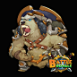 Battle Royale, Malcolm Wopé : Managed to work on this RPG/slots game for the studio I work for in Cape Town Blablabla Studios in partnership with Skillz Gaming. Did all the art direction and  designs for characters and general UI/HUD. enjoy