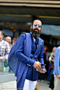 GRAZIANO DI CINTIO, wearing Hugo Boss, Pitti Uomo street style