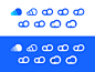 CloudChat云品牌标识标识反弹消息聊天云cloudchat