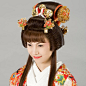 Japan, Edo Era, Fukiwa Hairstyle