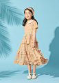 Princess Check Dress_kids