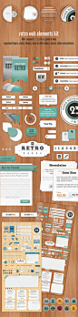 Retro Web Elements by ~gojol23 on deviantART