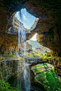 Tannourine, Lebanon - Baatara gorge sinkhole/Cave of the Three Bridges