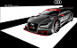 Audi Releases Sketches of A5 DTM Car | sketch | Pinterest