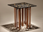 The Tind End Table Makes Bamboo and Recycled Metal into Something Marvelous