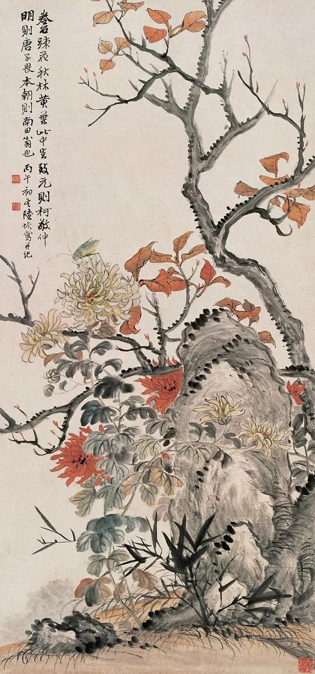 陆恢——花鸟画欣赏  |  
陆恢(18...