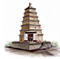 中式古建筑-经典剖析图