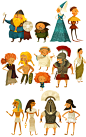 Historical Characters on Character Design Served