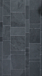 Floor Tile | Natural Stone | Black Slate | Alchemy Architects | www.weehouse.com: