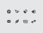 Dribbble - Communication Icons by Scott Dunlap