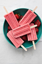 Strawberry Yogurt Popsicles 