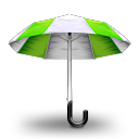 精美雨伞电脑图标_葡萄家园素材网