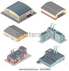 isometric building i...