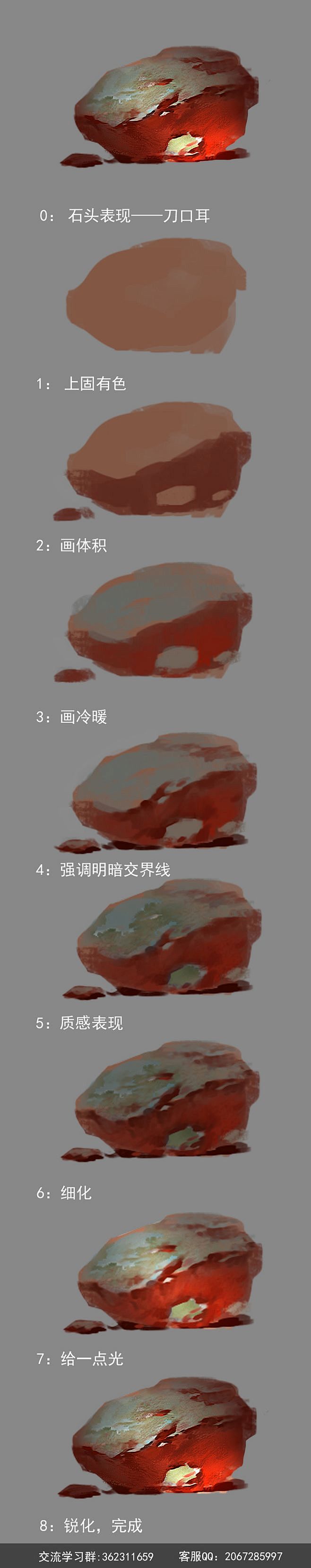 石头原画 画法