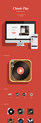 classicplay_01<div>#韩国##图标# #Icon# #界面# #UI# #iphone# #layer# #App# #music# #音乐# #mac#<br></div>