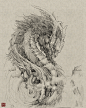 Fearless journey（sketch）, Zhelong Xu : Some sketches of “Fearless journey”，Created in 2014.