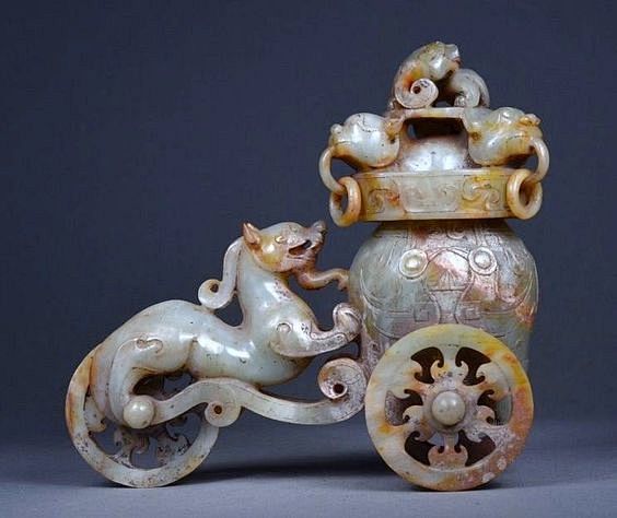 Chinese jade dragon ...