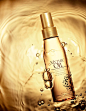 www.dennispedersen.com Product Photographer - Dennis Pedersen #Stilllife #Product #Photographer #Commercial #Advertising #Editorial #Creative #Beauty #Cosmetics #Makeup #Water #Liquid #Bubble #Ripple #oil #gold #loreal