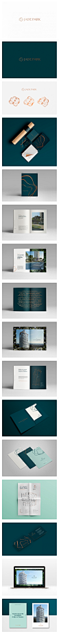 Jade Park高档公寓品牌VI视觉设计 设计圈 展示 设计时代网-Powered by thinkdo3