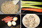 如何做杂锦炒糙米饭的做法（早餐菜谱）