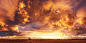 Fire Cloud Twitter Cover & Twitter Background | TwitrCovers