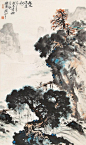 国画大师关山月山水画作品集锦