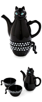 Cat Tea Set: