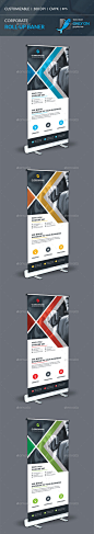 Corporate Roll-Up - Signage Print Templates