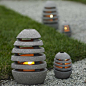 Stone Egg Lantern
