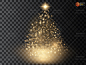 427号圣诞新年元旦节日高光灯光效果雪花海报背景矢量设计素材-淘宝网