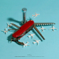 [米田主动设计] Miniature Calendar: Creative Photography by Tatsuya Tanaka